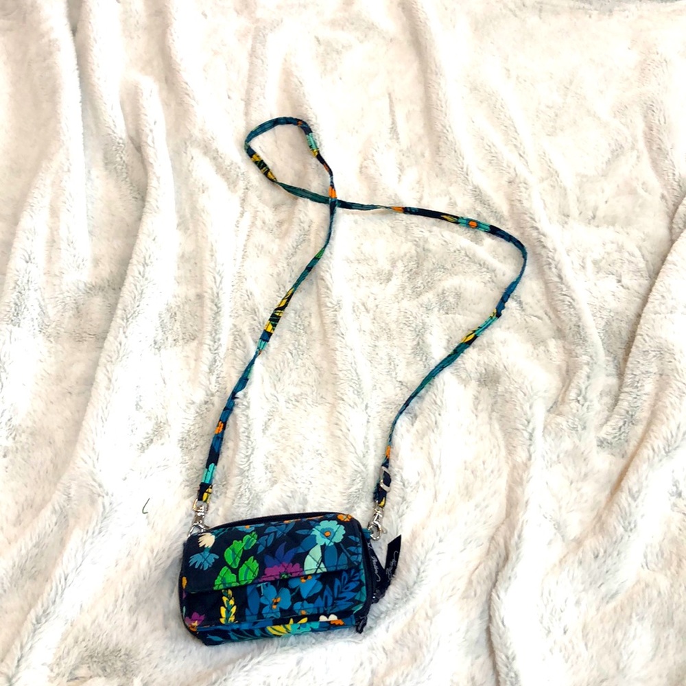 Vera Bradley purse wallet with strap